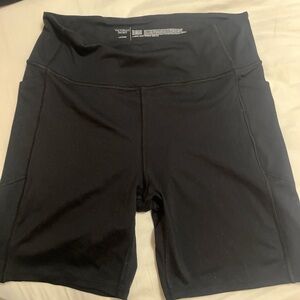 Victoria's Secret Black Bike Shorts